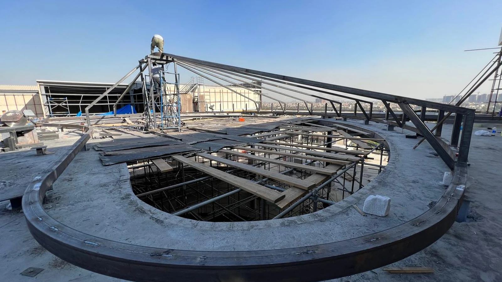 Al Amiriya Mall Dome structure