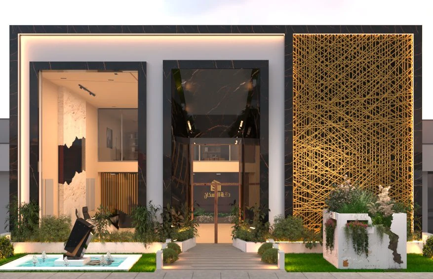 Diqat Al Iskan front elevation