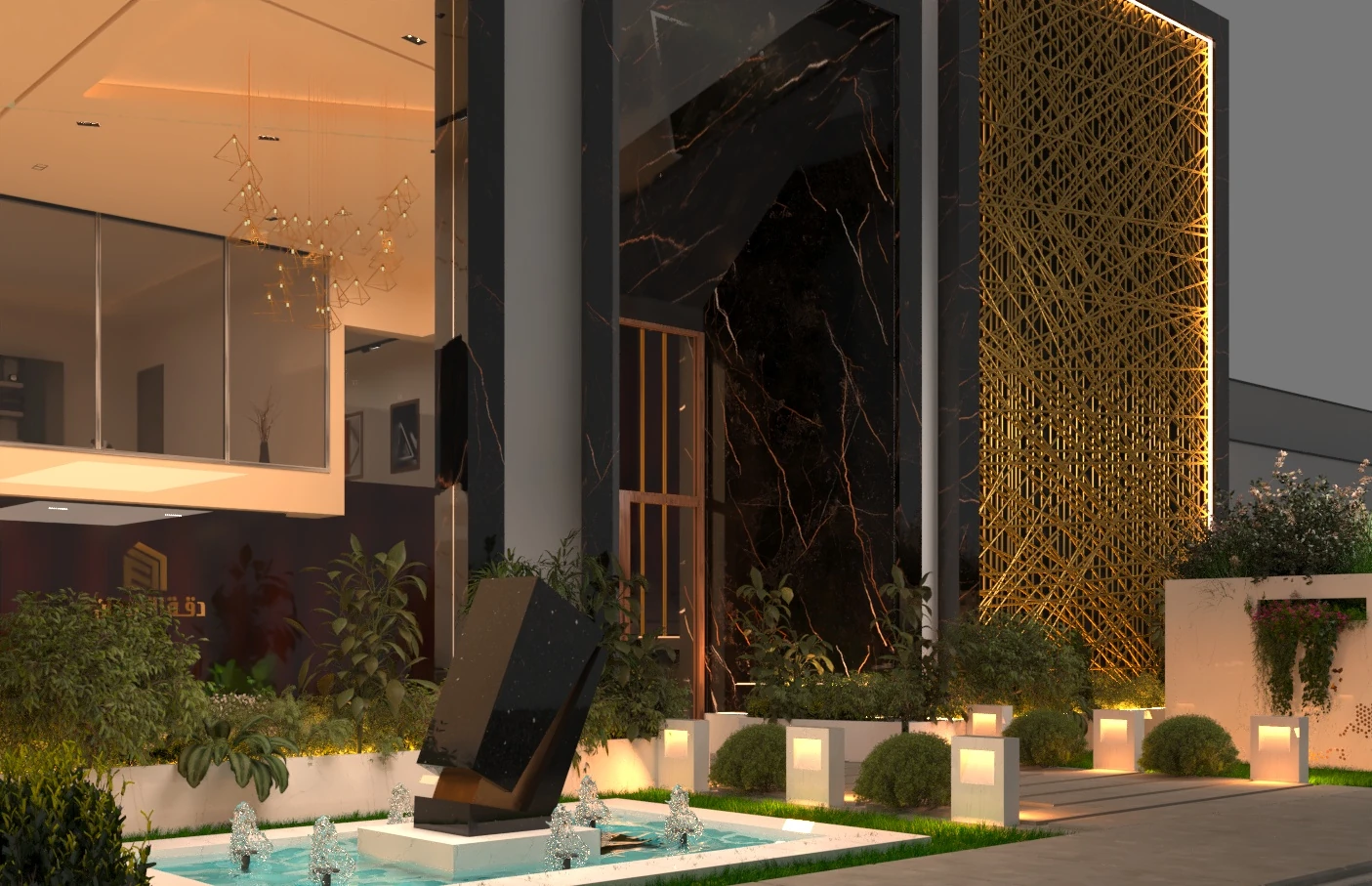 Diqat Al Iskan exterior design