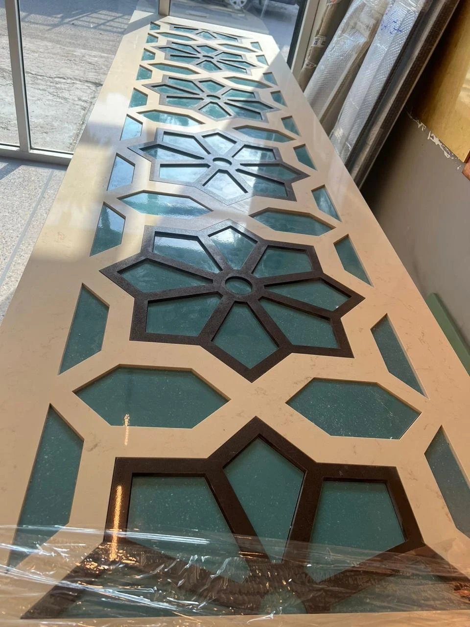 Stone Tech geometric panel